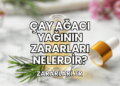 Çay Ağacı Yağının Zararları Nelerdir?