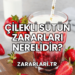 Çilekli Sütün Zararları Nerelidir?