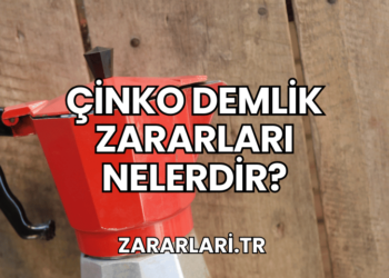 Çinko Demlik Zararları Nelerdir?