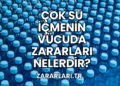 Çok Su İçmenin Vücuda Zararları Nelerdir?