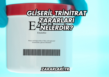 Gliseril Trinitrat Zararları Nelerdir?