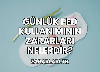 Günlük Ped Kullanımının Zararları Nelerdir?