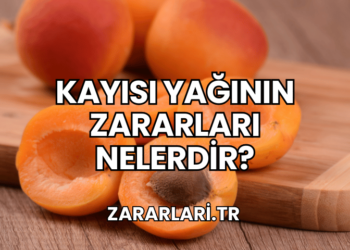 Kayısı Yağının Zararları Nelerdir?