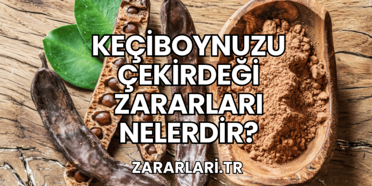 Keçiboynuzu Çekirdeği Zararları Nelerdir?
