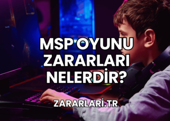MSP Oyunu Zararları Nelerdir?