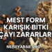Mest Form Karışık Bitki Çayı Zararları