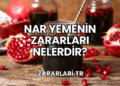 Nar Yemenin Zararları Nelerdir?