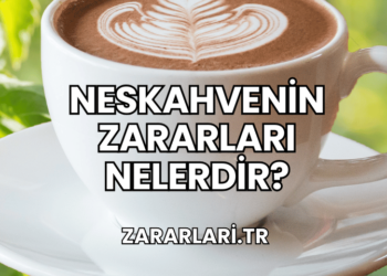 Neskahvenin Zararları Nelerdir?