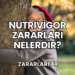 Nutrivigor Zararları Nelerdir?