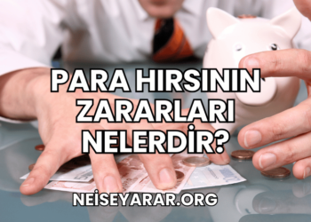 Para Hırsının Zararları Nelerdir?