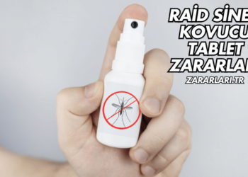 Raid Sinek Kovucu Tablet Zararları
