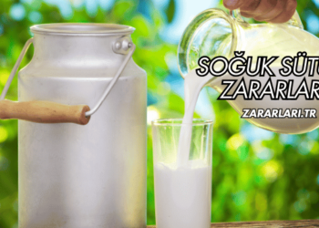 Soğuk Sütün Zararları