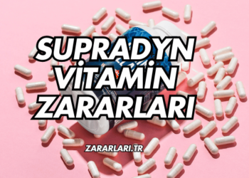 Supradyn Vitamin Zararları