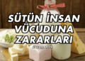 Sütün İnsan Vücuduna Zararları