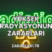 Yüksek Radyasyonun Zararları