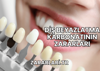 Diş Beyazlatma Karbonatının Zararları