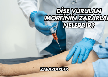 Dişe Vurulan Morfinin Zararları Nelerdir?