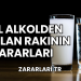 Etil Alkolden Yapılan Rakının Zararları