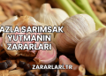 Fazla Sarımsak Yutmanın Zararları