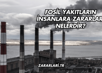 Fosil Yakıtların İnsanlara Zararları Nelerdir?