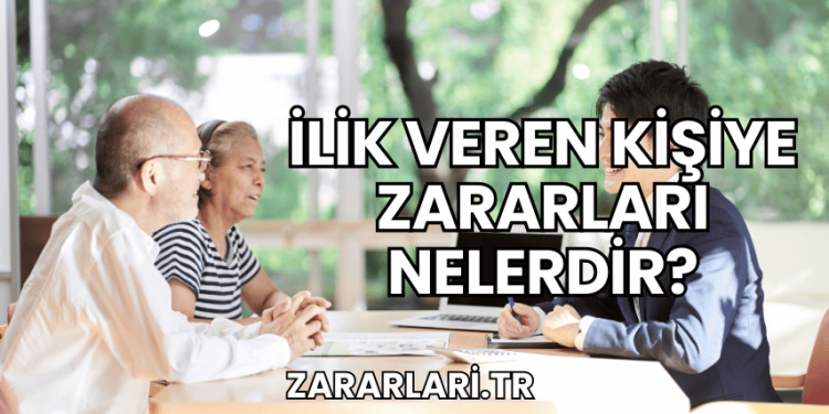 İlik Veren Kişiye Zararları Nelerdir?