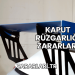 Kaput Rüzgarlığı Zararları
