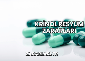 Krinol Resyum Zararları