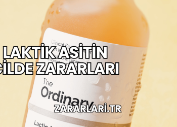 Laktik Asitin Cilde Zararları