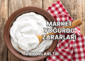 Market Yoğurdu Zararları