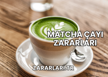 Matcha Çayı Zararları