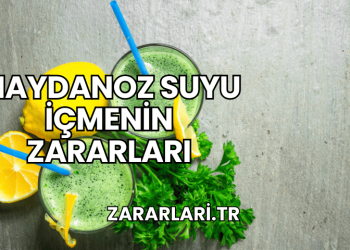 Maydanoz Suyu İçmenin Zararları