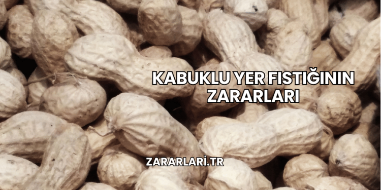Kabuklu Yer Fıstığının Zararları