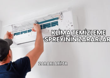 Klima Temizleme Spreyinin Zararları
