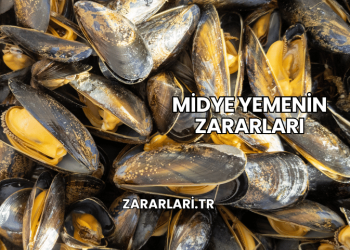 Midye Yemenin Zararları
