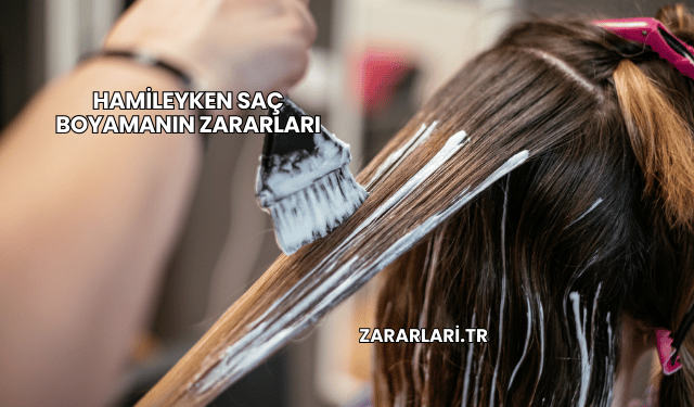 Hamileyken Saç Boyamanın Zararları