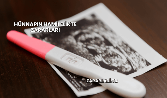 Hünnapın Hamilelikte Zararları