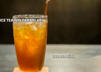 Ice Tea'nin Zararları