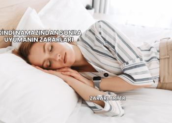 İkindi Namazından Sonra Uyumanın Zararları