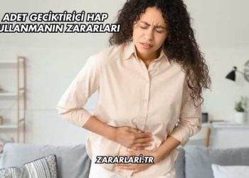 Adet Geciktirici Hap Kullanmanın Zararları
