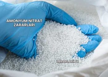 Amonyum Nitrat Zararları