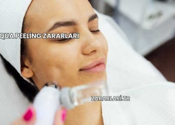 Aqua Peeling Zararları