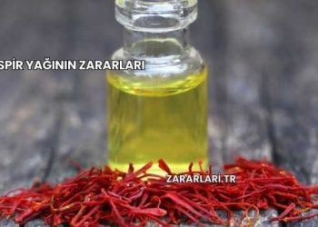 Aspir Yağının Zararları