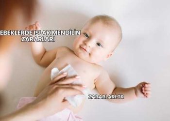 Bebeklerde Islak Mendilin Zararları