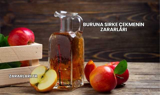 Buruna Sirke Çekmenin Zararları