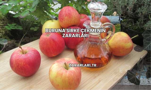 Buruna Sirke Çekmenin Zararları
