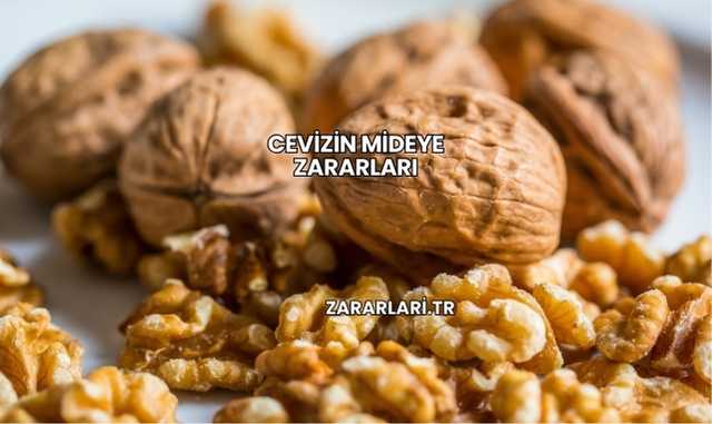 Cevizin Mideye Zararları
