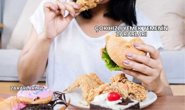 Çok Hızlı Yemek Yemenin Zararları