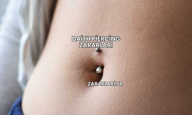 Daith Piercing Zararları