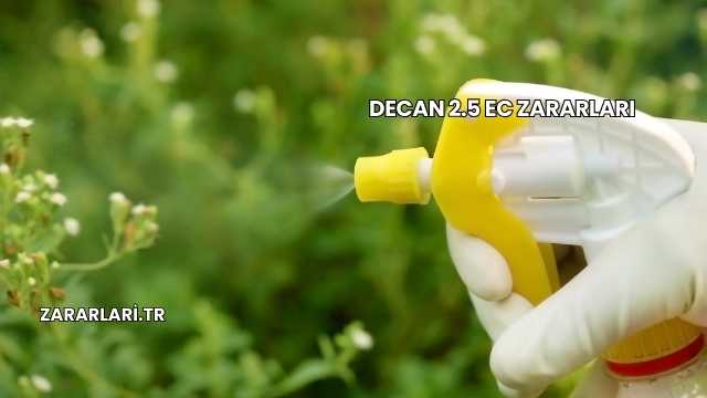 Decan 2.5 EC Zararları