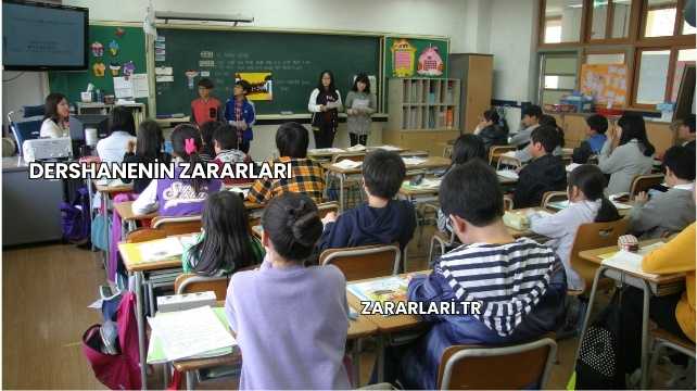 Dershanenin Zararları